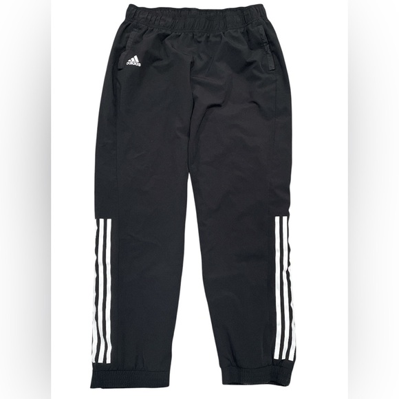 adidas Other - Adidas Men’s Nylon Windbreaker Track Pants With Zipper Hems Size XL